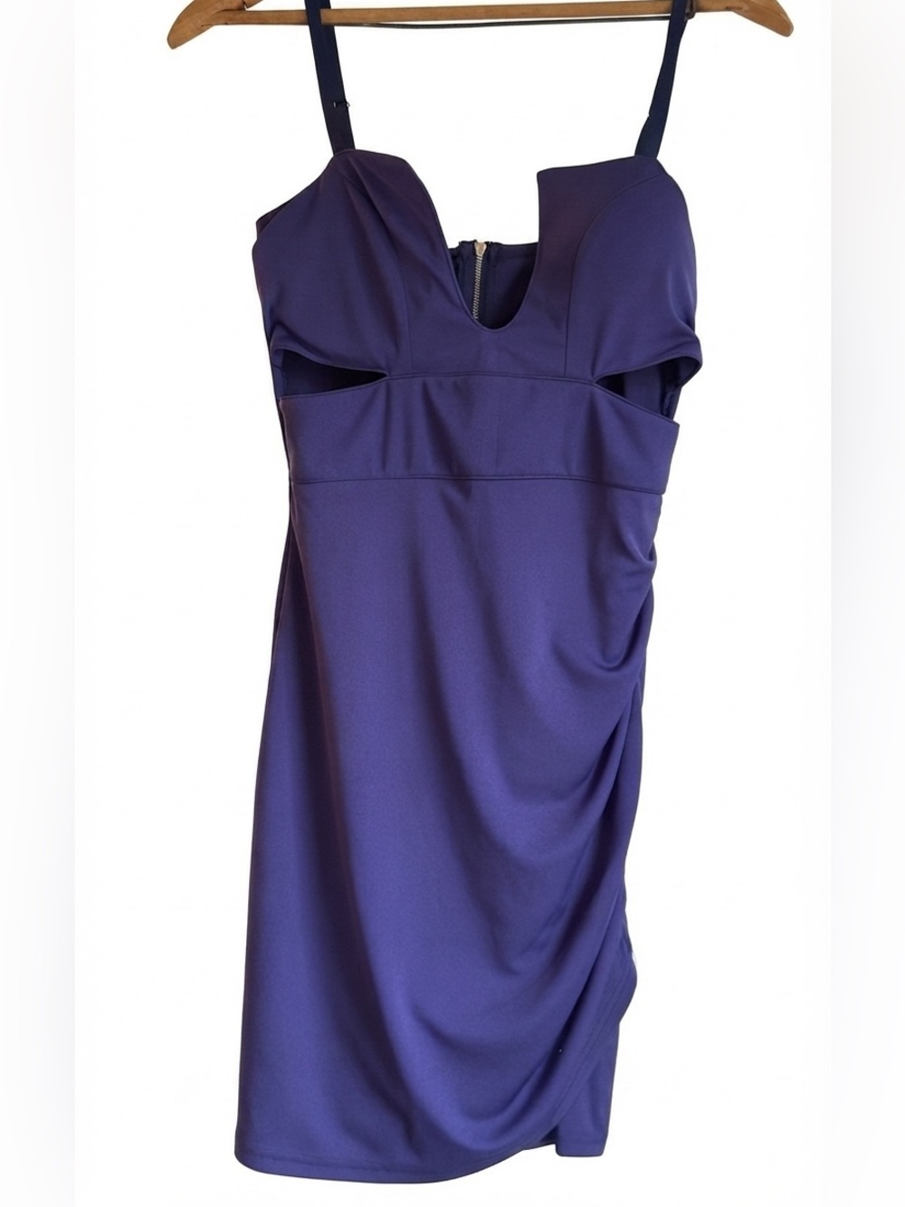 Royal blue Cutout Sheath Dress - Women. Worn once only. No flaws